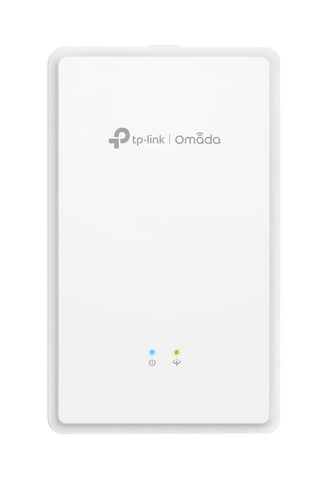 Access Point GPON Wi-Fi 6 TP-LINK EAP625GP-Wall - Cobertura AX1800 para Montaje en Pared con 2 Puertos Gigabit - Red Estética y Veloz - Diseño Elegante