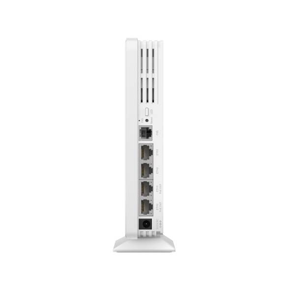 Access Point GPON Wi-Fi 6 TP-LINK EAP650GP-Desktop - Velocidad AX3000 con 4 Puertos Gigabit (2 Salidas PoE) - Central de Red para Escritorio - Potencia Avanzada