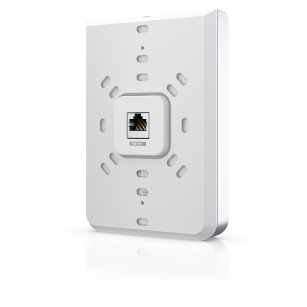 Access Point UniFi U6 In Wall - Montaje de Pared Wi-Fi 6 de Alta Velocidad - Conexión Estética y Potente - Diseño Premium