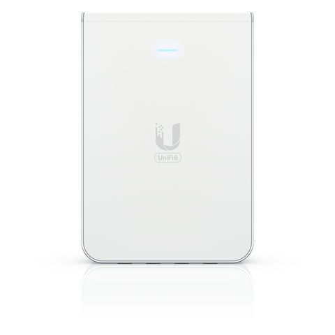 Access Point UniFi U6 In Wall - Montaje de Pared Wi-Fi 6 de Alta Velocidad - Conexión Estética y Potente - Diseño Premium