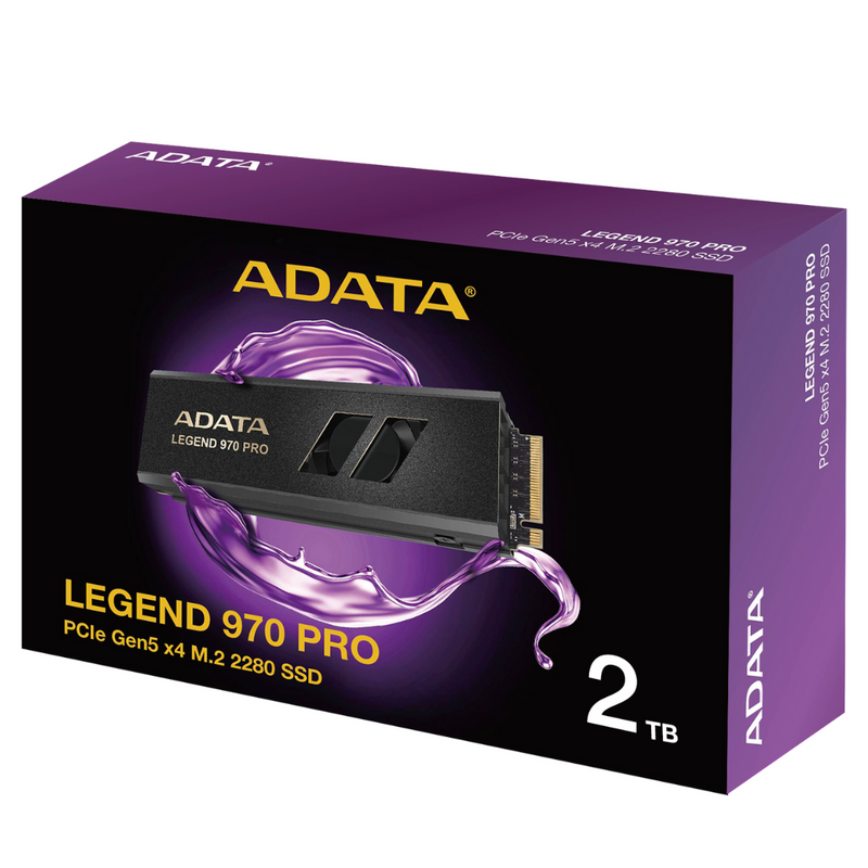 Unidad Ssd Adata Legend 970 Pro 2Tb Pcie Gen5X4 2280 (Sleg-970P-2Tci)