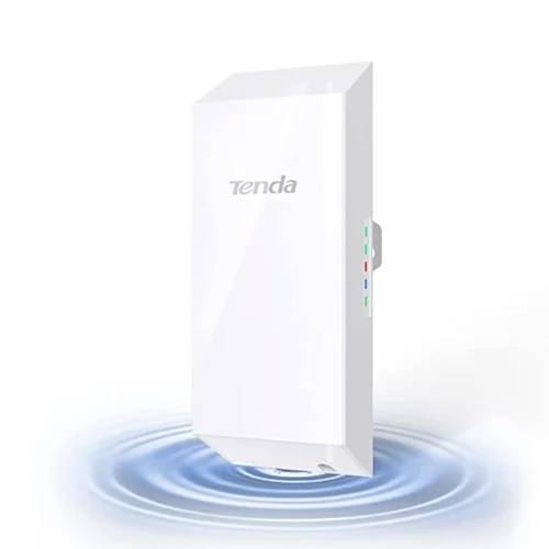 Antena O1 TENDA 2.4GHz 8 dBi PTP/PTMP - Rango de 500 Metros Exterior IP65 - Ideal para CCTV e ISP Privada - Transmisión Estable