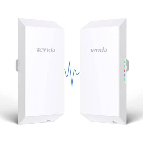 Antena O1 TENDA 2.4GHz 8 dBi PTP/PTMP - Rango de 500 Metros Exterior IP65 - Ideal para CCTV e ISP Privada - Transmisión Estable
