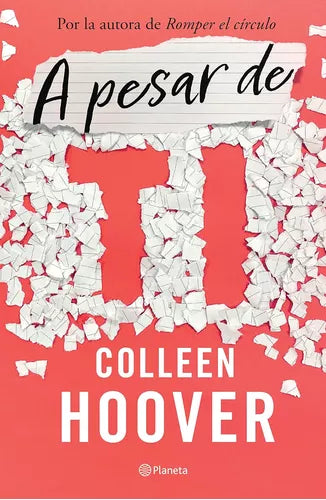 A Pesar De Ti Colleen Hoover Pasta Blanda  - ENVIO GRATIS