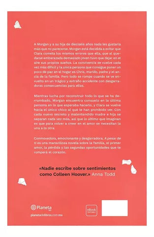 A Pesar De Ti Colleen Hoover Pasta Blanda - ENVIO GRATIS