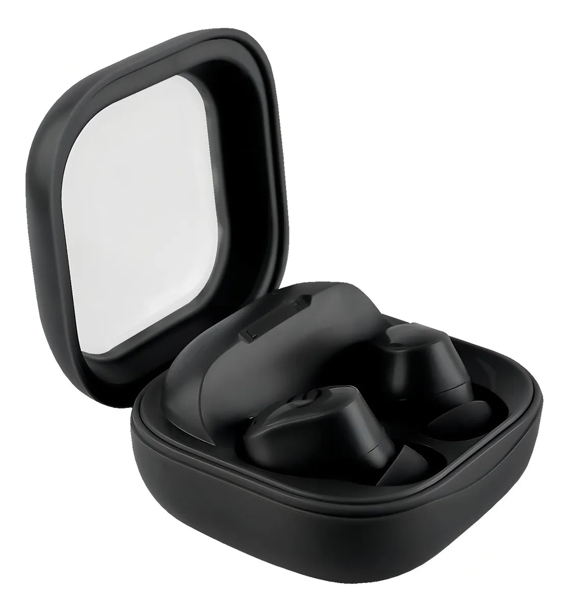 AUDIFONOS INALAMBRICOS BLUETOOTH ESTUCHE CARGADOR TWS EASY LINE BY PERFECT CHOICE FLORELA - NEGRO