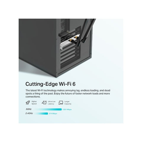 Adaptador Tp-Link Pcie Ax1800 Wi-Fi 6 Bluetooth 5.2, Archer Tx20e