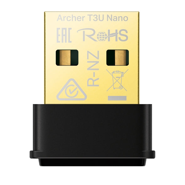 Adaptador Usb Ac1300 Nano Wireless Mu-Mimo, Tp-Link Archer T3U Nano