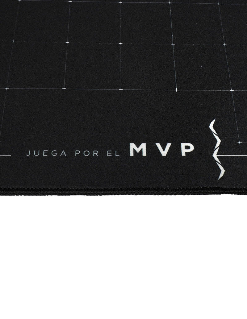 Alfombrilla para ratón MOUSEPAD XXL 30X90CM 4MM NA-0961 Cojín de ratón para Juegos Negro, Negro / Blanco