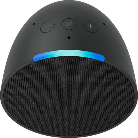Amazon Echo Pop Smart Speaker With Alexa Charcoal