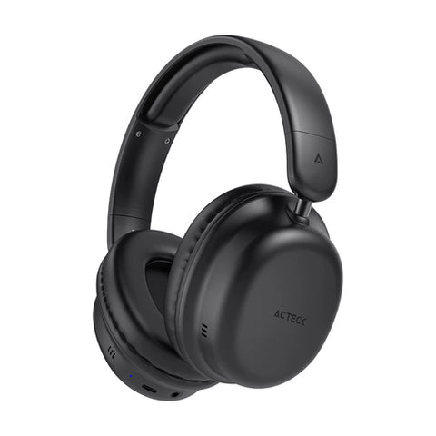 Audifonos Acteck Honour 2 Plus Hp626, Diadema, Inalambricos, Bt 5.4 - Aux 3.5 Mm,  Batería Hasta 25 Hrs,  Micrófono Omnidireccional,  Cancelación De Ruido