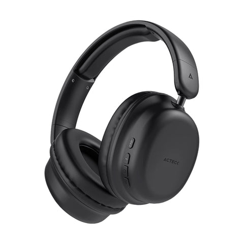 Audifonos Acteck Honour 2 Plus Hp626, Diadema, Inalambricos, Bt 5.4 - Aux 3.5 Mm,  Batería Hasta 25 Hrs,  Micrófono Omnidireccional,  Cancelación De Ruido