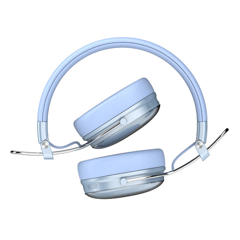 Audifonos Acteck Luxe Chic Hp710 Inalambricos,  Bt 5.4,  Micrófono Omnidireccional, Batería 30 Hrs, Cancelación De Ruido Hibrido