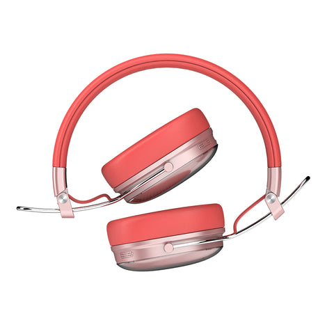 Audifonos Acteck Luxe Chic Hp710, Inalámbricos, Micrófono Omnidireccional, Batería 30 Hrs, Cancelación De Ruido Hibrido
