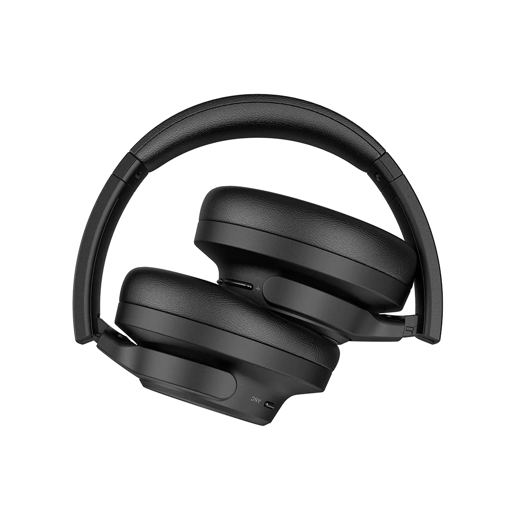 Audifonos Hype Epic HP750 Acteck Elite Series, Conexión Bluetooth, 3.5mm, Cancelación de ruido, Color Negro.