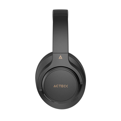 Audifonos Hype Epic HP750 Acteck Elite Series, Conexión Bluetooth, 3.5mm, Cancelación de ruido, Color Negro.