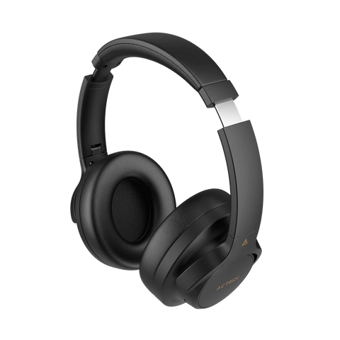 Audifonos Hype Epic HP750 Acteck Elite Series, Conexión Bluetooth, 3.5mm, Cancelación de ruido, Color Negro.