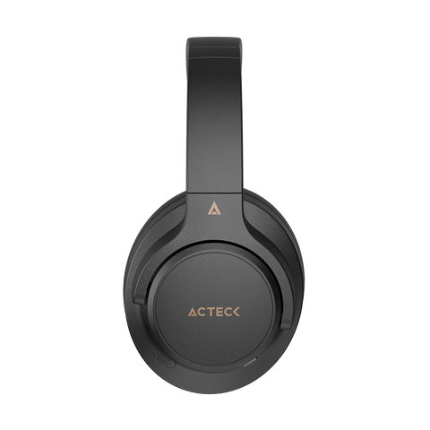 Audifonos Hype Epic HP750 Acteck Elite Series, Conexión Bluetooth, 3.5mm, Cancelación de ruido, Color Negro.