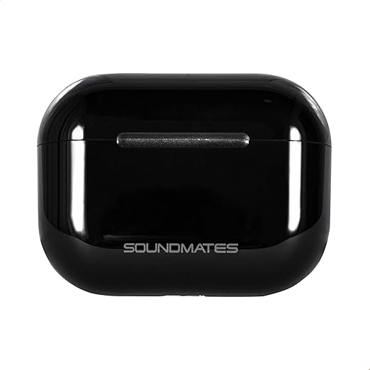 Audifonos Inalambricos Soundmate V2 8483Hd Con Estuche De Carga Negro