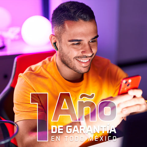 Audífonos Start The Game Tws Ipx6 Led Bt 5.3 Hasta 10 Mts ESB-301-PRO