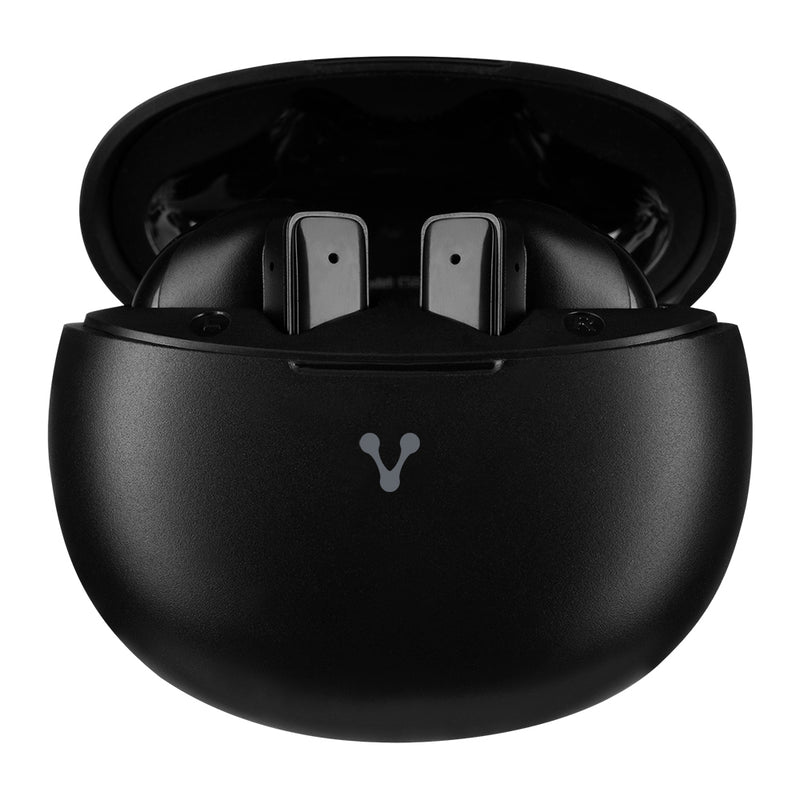 Audifonos Vorago Earbud Bt Tws 5.4 6Hrs + 3 Cargas Tactil Usb-C Negro (Esb-310-Bk)