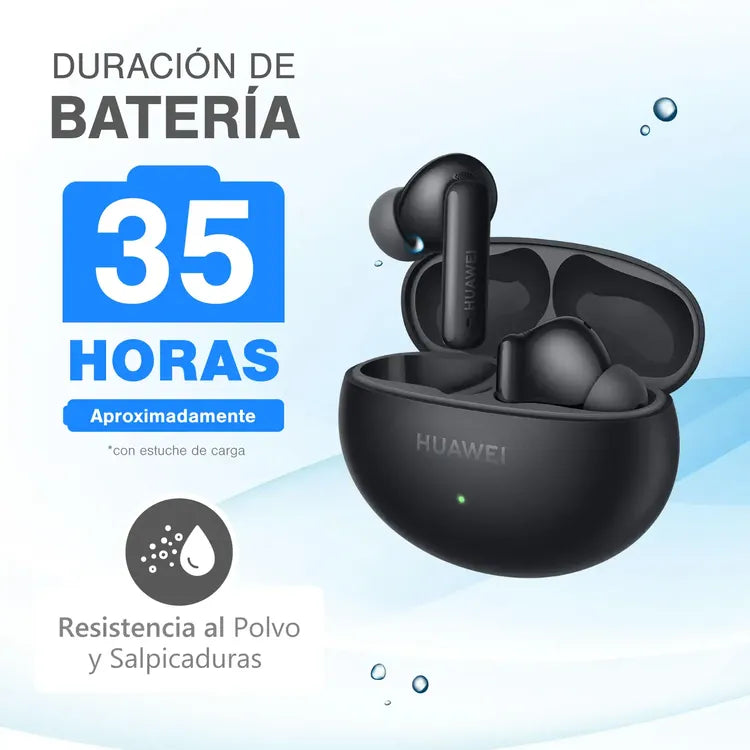 Auriculares HUAWEI Freebuds 6i Black: ANC Dinámica Inteligente 3.0, 55037551