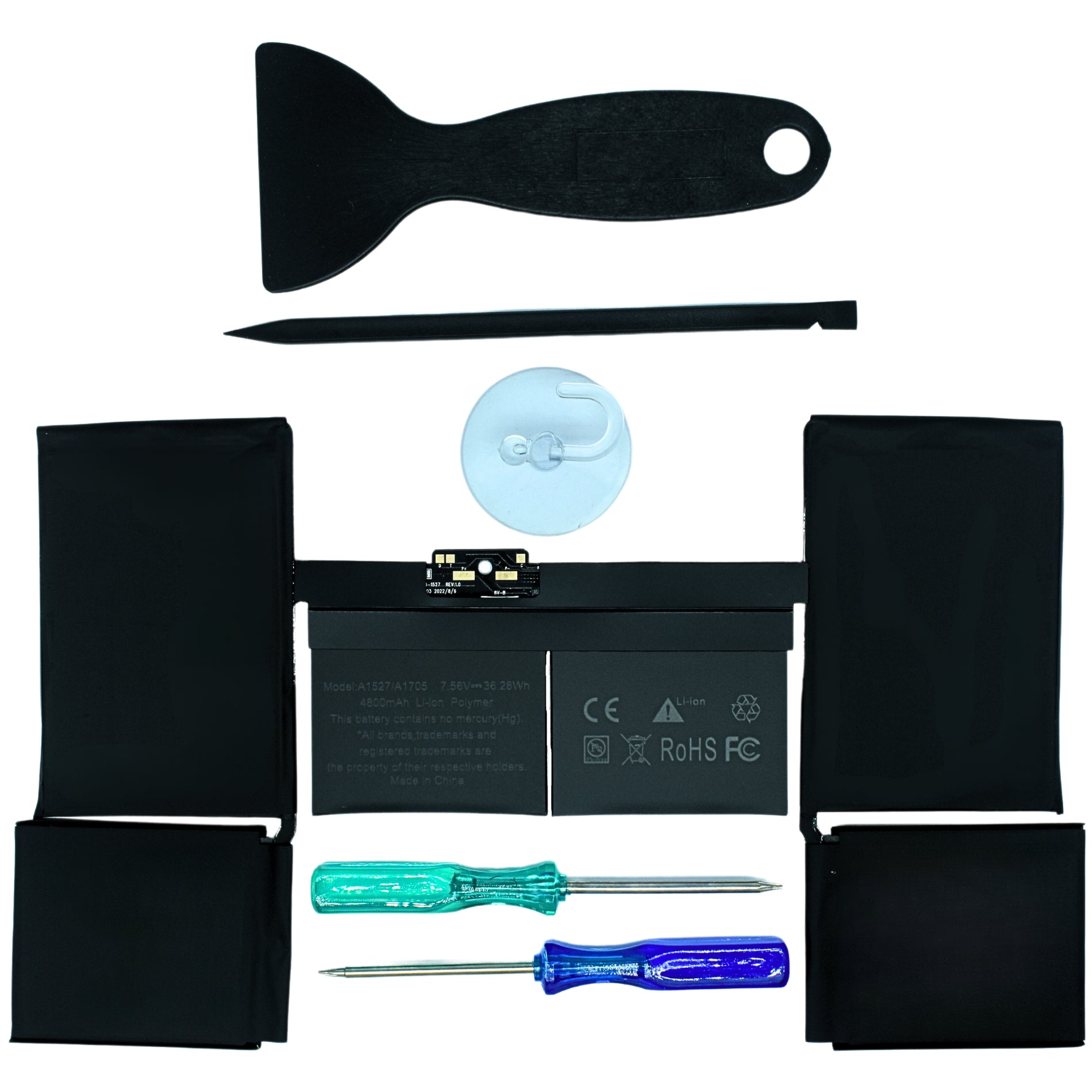 Batería Ovaltech OTA1705 48Wh 7.56V para Apple MacBook Air 13 Pulgadas A1932 y A2179 Celdas de Alta Eficiencia Nueva