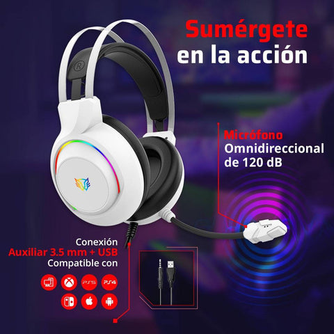 Diademas Gaming Balam Rush BR-941211