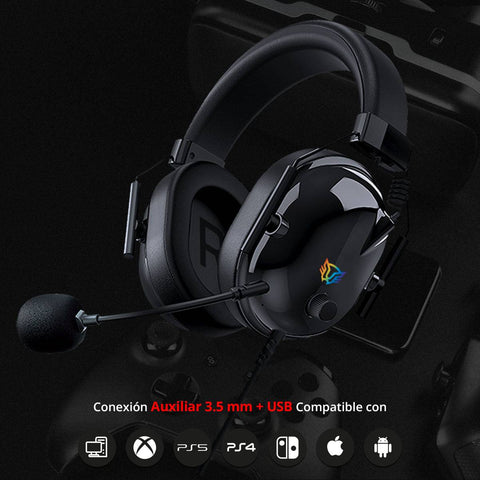 Diademas Gaming Balam Rush HA757
