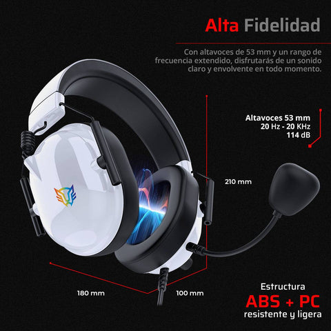 Diademas Gaming Balam Rush HA757