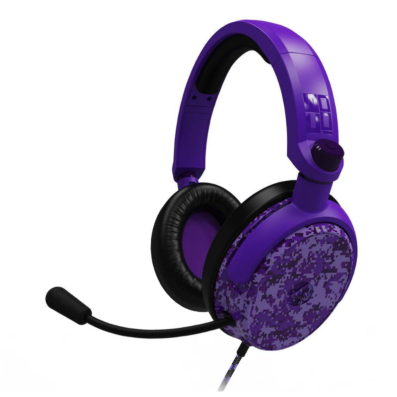 Auriculares para juegos 4Gamers C6-100CAMO-PUR-4G (Camuflaje Purpura)