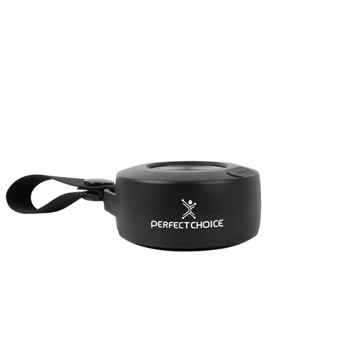 Bocina Bluetooth Inalámbrica Portátil Perfect Choice Handy Negro - Luz RGB y Función TWS - Sonido Envolvente