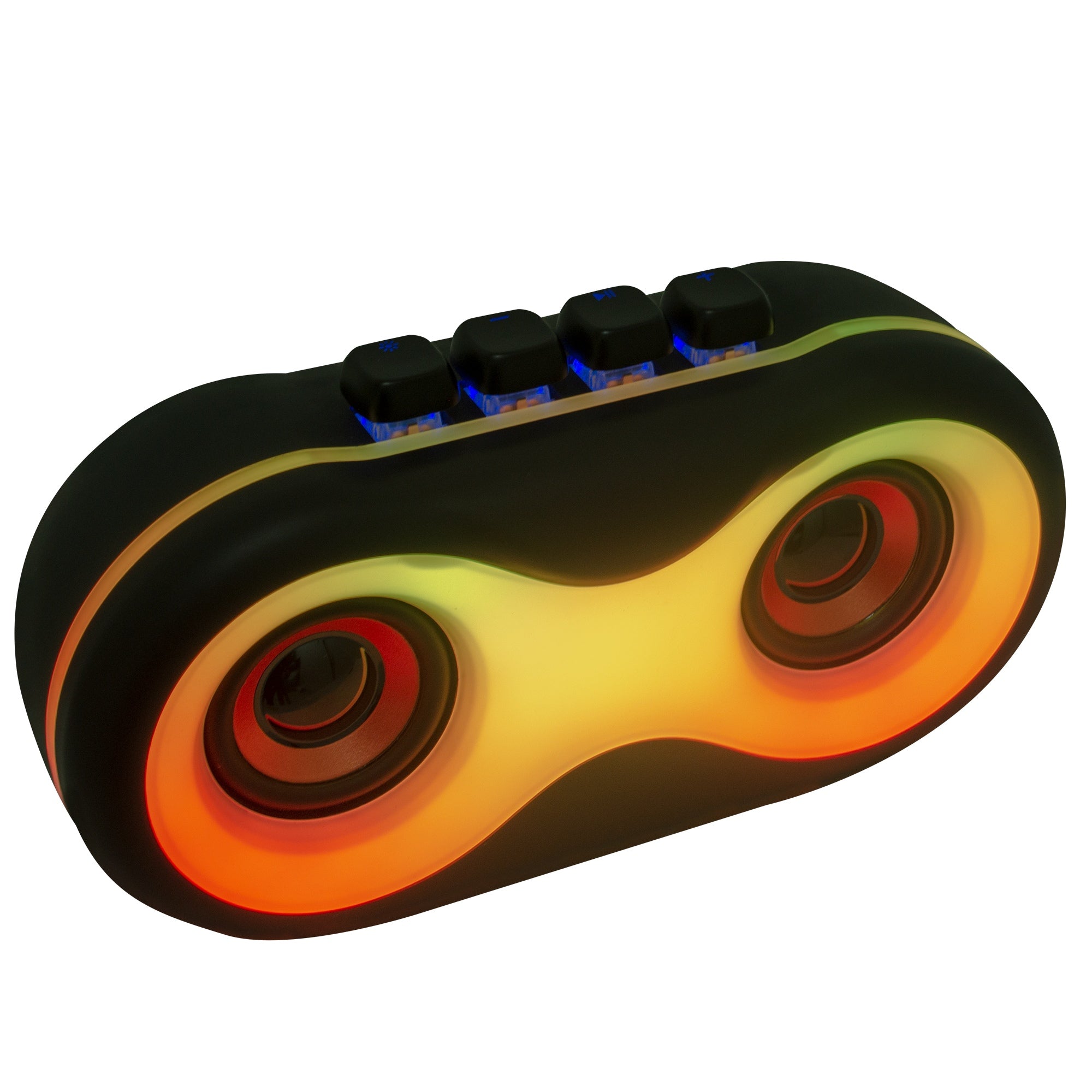 Bocina Bluetooth Inalámbrica Portátil Perfect Choice Owty PC-113218 - Con Teclas Mecánicas Retro - Diseño Exclusivo