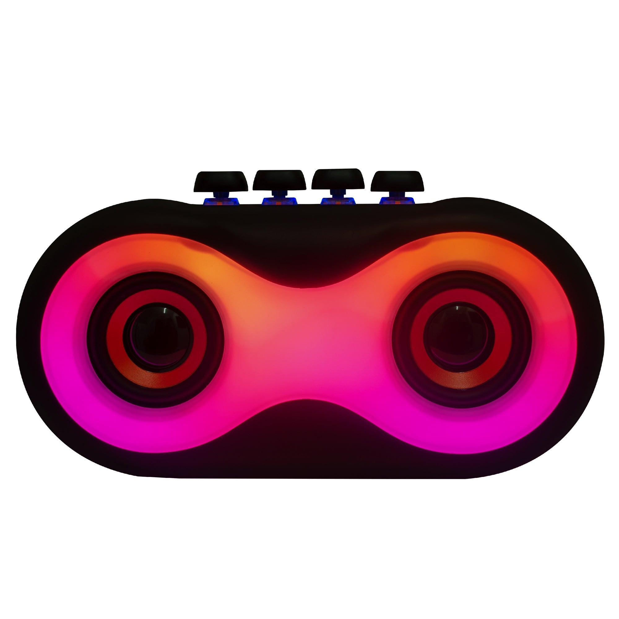 Bocina Bluetooth Inalámbrica Portátil Perfect Choice Owty PC-113218 - Con Teclas Mecánicas Retro - Diseño Exclusivo