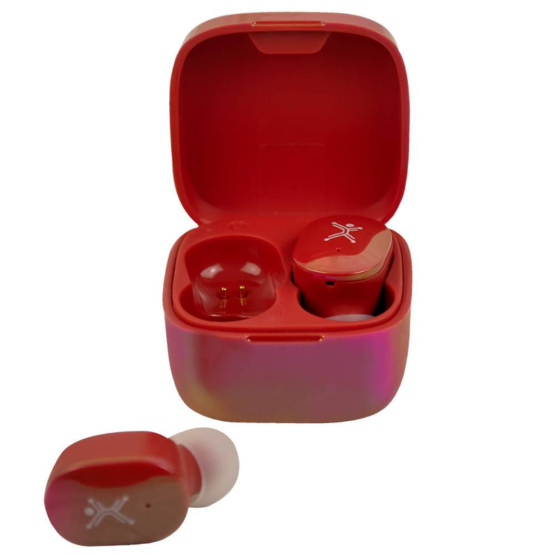 Audífonos TWS Mini PEARL Rojos PC-117247 -