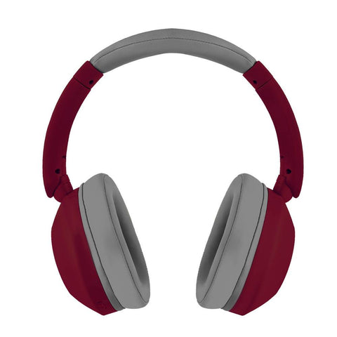 Audífonos Bluetooth Inalámbricos Perfect Choice Soundia Burgundy - Diadema Plegable Acolchada - Ultra Confortables