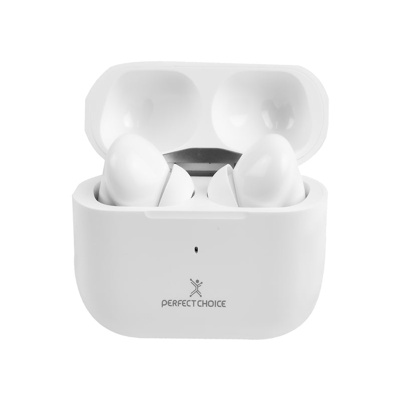 Audífonos TWS Perfect Choice Nesh - Reducción de Ruido ENC y Carga Inalámbrica - Sonido Inmersivo
