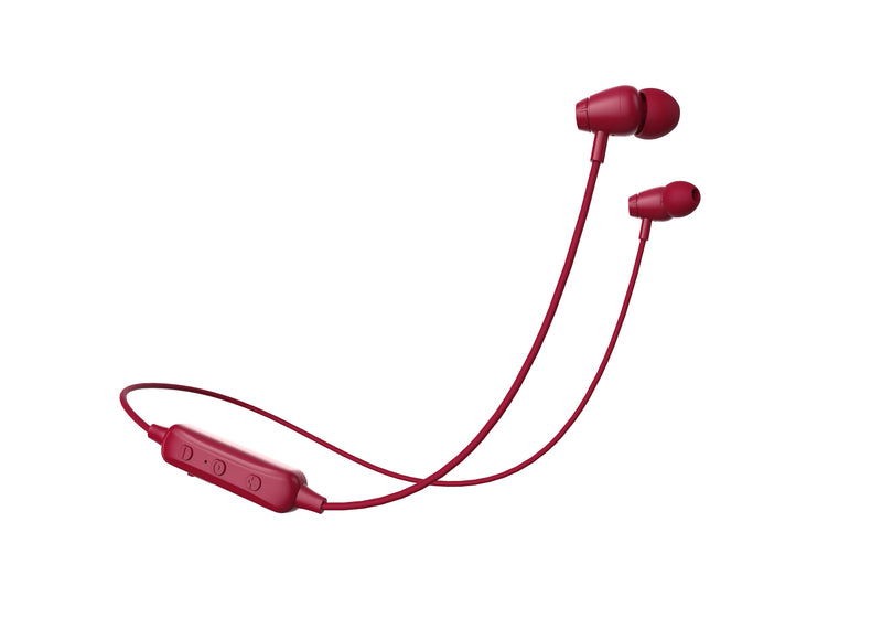 Audífono Bluetooth Naceb Technology NA-0314R, Rojo, Bluetooth, Universal