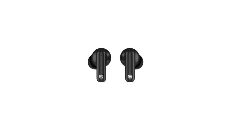 Audifonos in-ear ntws-103 bluetooth 5.3 tws super bass manos libres hasta 5 hrs de duración - 4 indicadores de carga en dock, negro