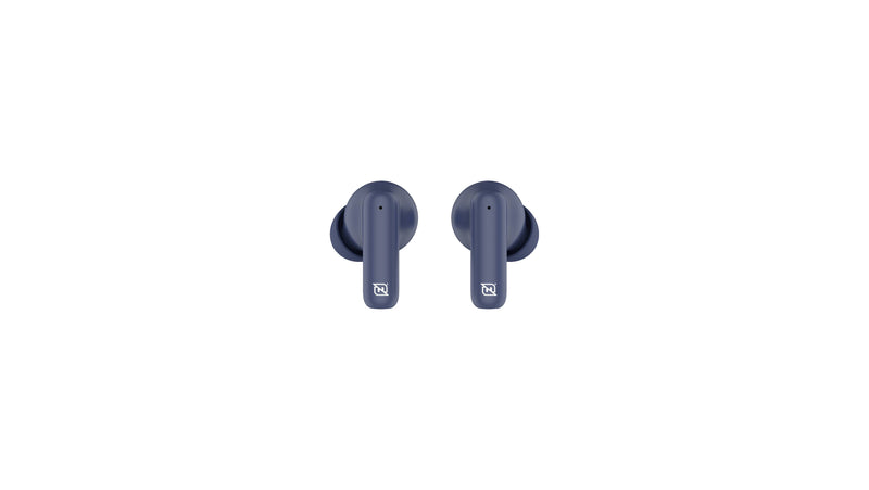 Audifonos in-ear ntws-103 bluetooth 5.3 tws super bass manos libres hasta 5 hrs de duración - 4 indicadores de carga en dock, azul