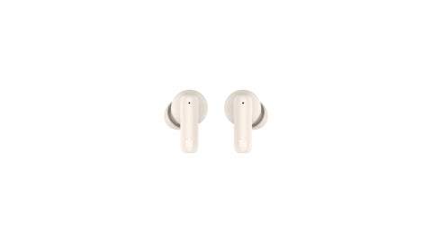 Audifonos in-ear ntws-103 bluetooth 5.3 tws super bass manos libres hasta 5 hrs de duración - 4 indicadores de carga en dock, beige