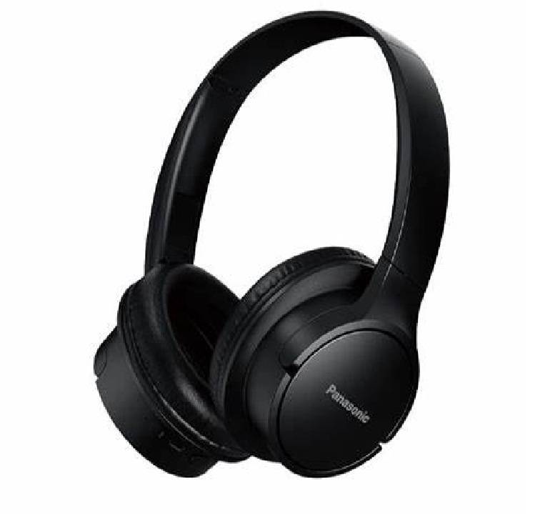 Diadema Panasonic Bluetooth Negra - Hasta 72 Horas de Batería con Micrófono Cancelación de Ruido - Llamadas Claras sin Interrupciones - Autonomía Brutal