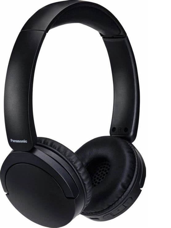 Diadema Panasonic Bluetooth Negra - Hasta 72 Horas de Batería con Micrófono Cancelación de Ruido - Llamadas Claras sin Interrupciones - Autonomía Brutal