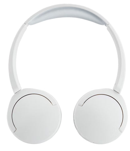 Diadema Panasonic Bluetooth Blanca - Hasta 72 Horas de Batería con Micrófono Cancelación de Ruido - Llamadas Claras sin Interrupciones - Comodidad Premium