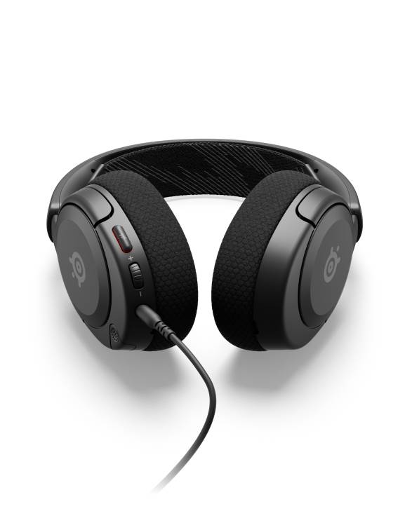 Auriculares Gaming Arctis Nova 1. Controladores de Alta fidelidad. Audio Espacial de 360°. Micrófono con cancelación de Ruido. PC - PS5/PS4, Switch, Xbox