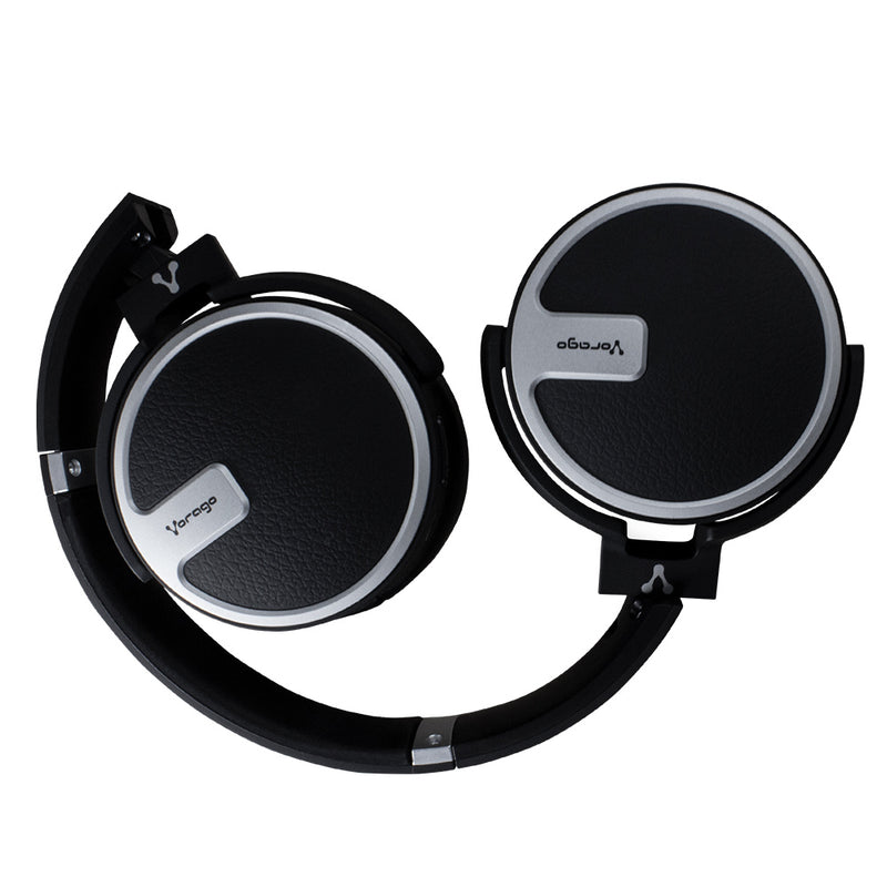 Diadema Vorago HPB-201 VORAGO HPB-201 - Diadema, Plata Negro, Bluetooth, Bluetooth MSD