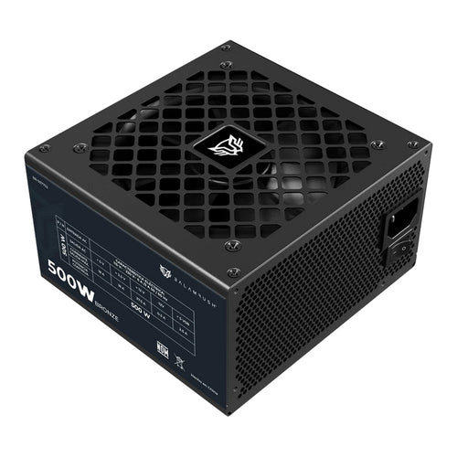 Fuente De Poder Balam Rush Gr500B Atx 500W 80 Plus No Modular Negro (BR-937702)