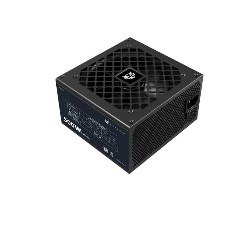 Fuente De Poder Balam Rush Gr500B Atx 500W 80 Plus No Modular Negro (BR-937702)