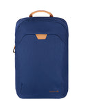 Backpack ECO HERO Techzone de 15.6 , 2 compartimientos, 1 acolchado para laptop, color Azul, GARANTIA LIMITADA DE POR VIDA.