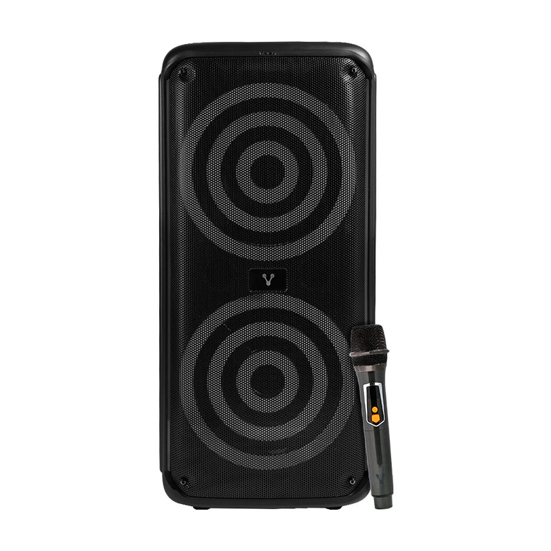 Bafle Vorago 2X8" Bt 2X30 Watts Rms Tecnología Dsp, Usb, Micro sd, 3.5 MM, Tws 5 Hrs (KSP-503)